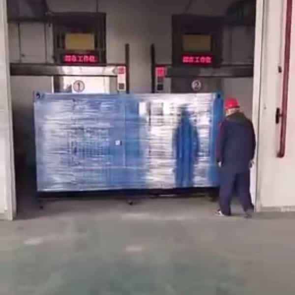 聚合氟化化工廠反應(yīng)釜清洗機